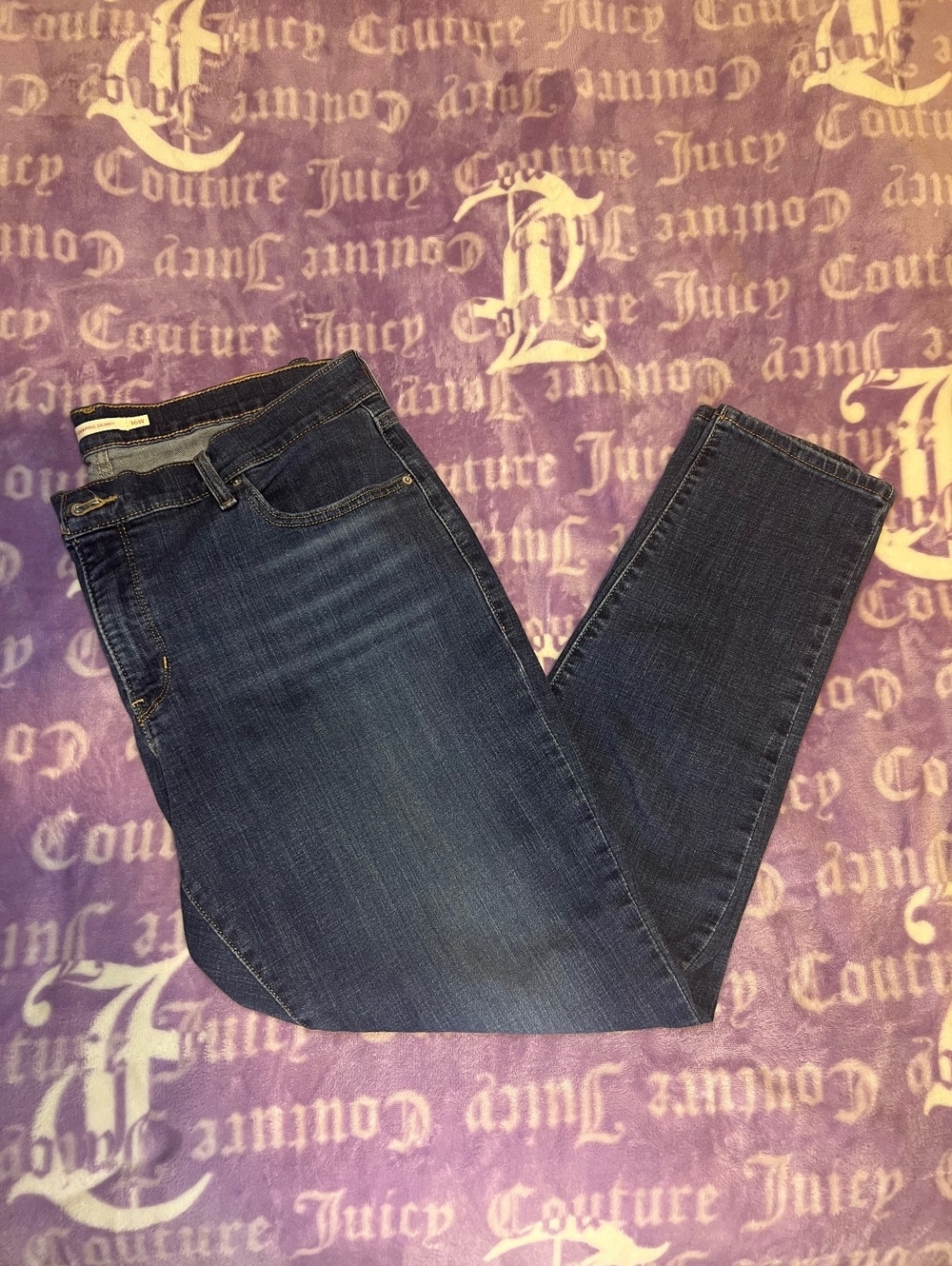 311 Shaping Skinny Dark Wash Jeans Size 16W